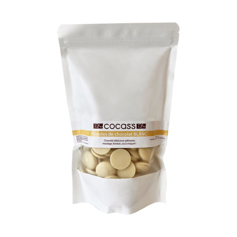 Pistoles de chocolat blanc 500g