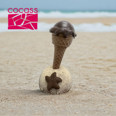 Retour de plage : le cornet de glace en chocolat !